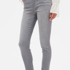 Banana Republic Sculpt Skinny Jeans light grey